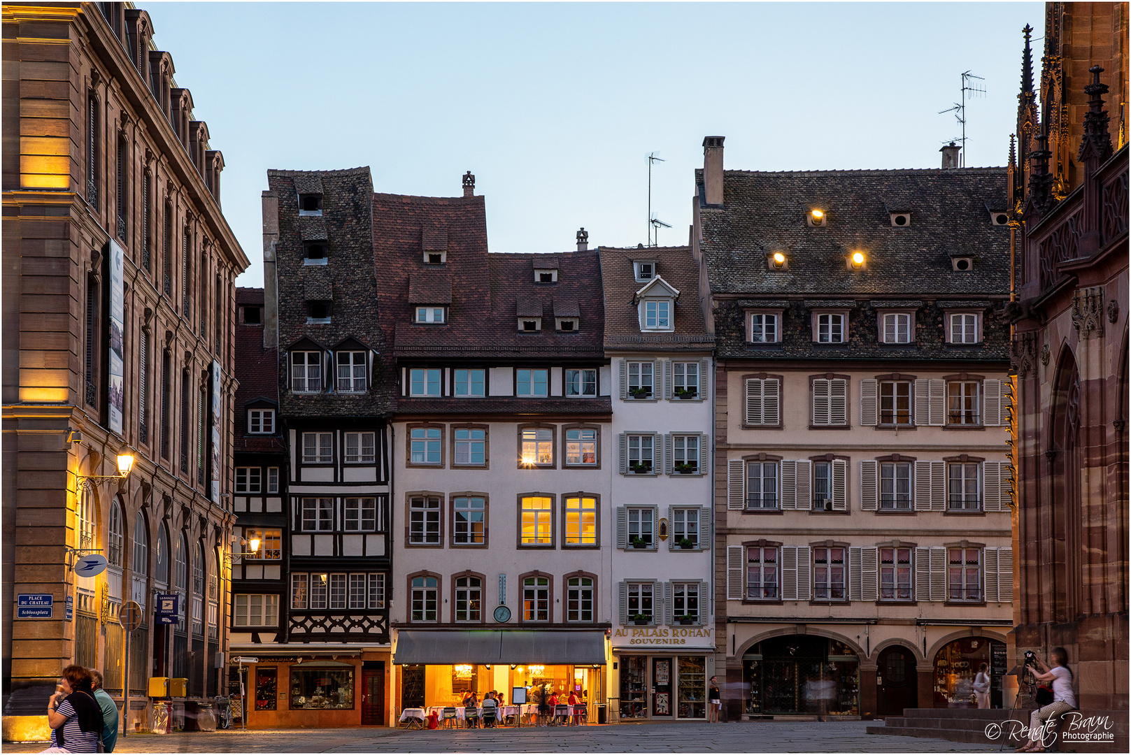 Straßburg bei Nacht