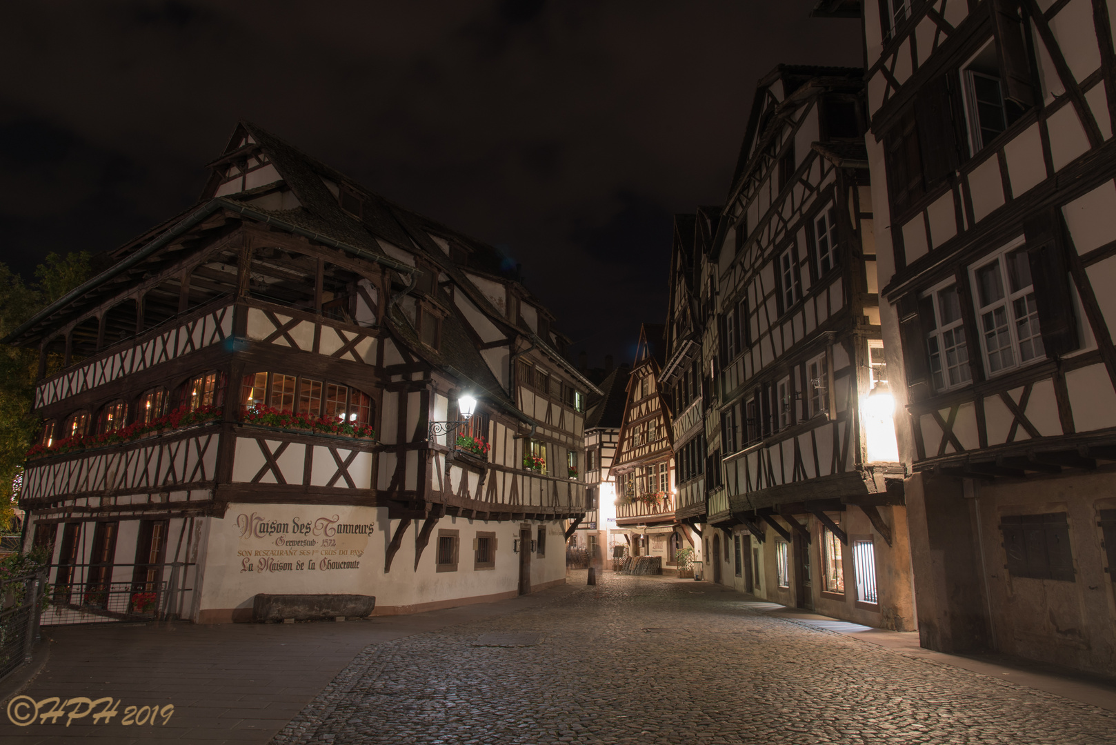 Straßburg in der Nacht
