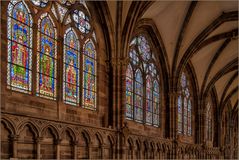 STRAßBURG MÜNSTER-BLICK NACH NORDEN