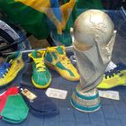 Strassburg - Schaufensterdeko WM2014 Brasilien