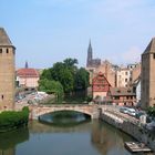 Strassburg, vom Vauban-Wehr aus fotographiert