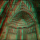 Strassburger Münster Hauptportal (3D-Ana)