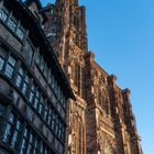 Straßburger Münster und Haus Kammerzell