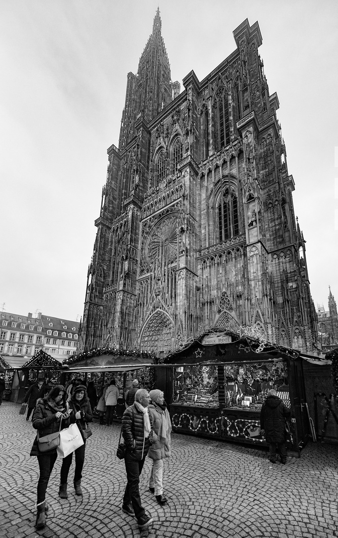 Straßburger Weihnachtsmarkt nach dem Attentat 2018