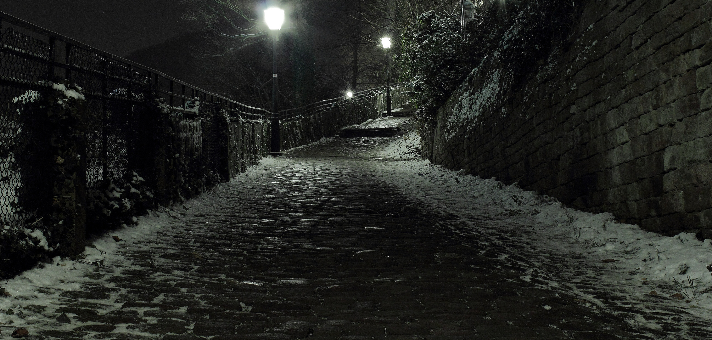 Strasse am Heidelberger Schloss