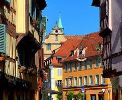 Straße am Maison au Pélerin - Colmar