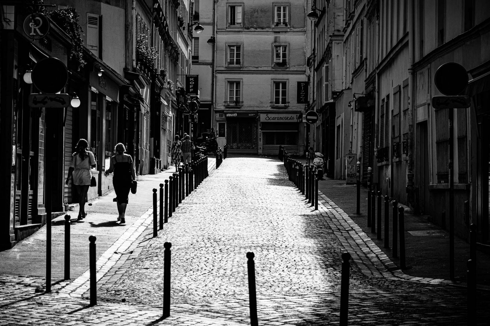 Straße am Montmartre