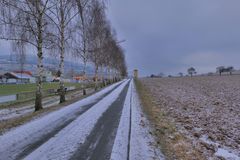 Straße am Sportplatz