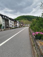 Straße an der Mosel