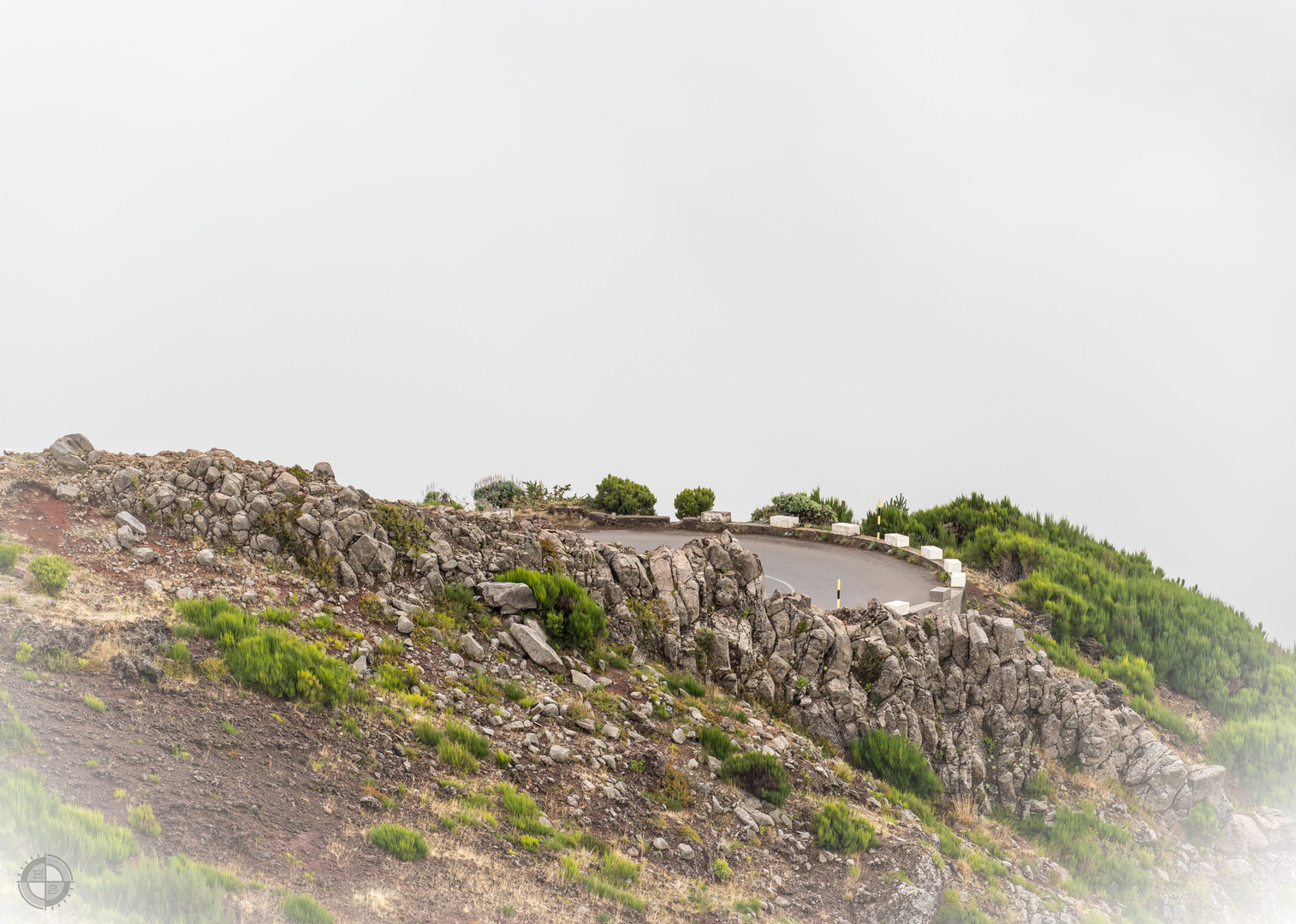 Straße auf den Pico do Arieiro hinauf