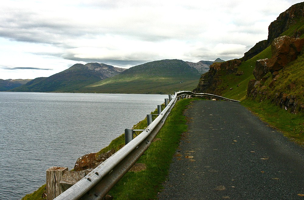 Straße auf der Insel Mull