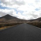 Straße auf Fuerteventura