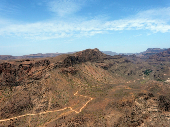 Straße auf Gran Canaria