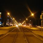 Straße bei Nacht,