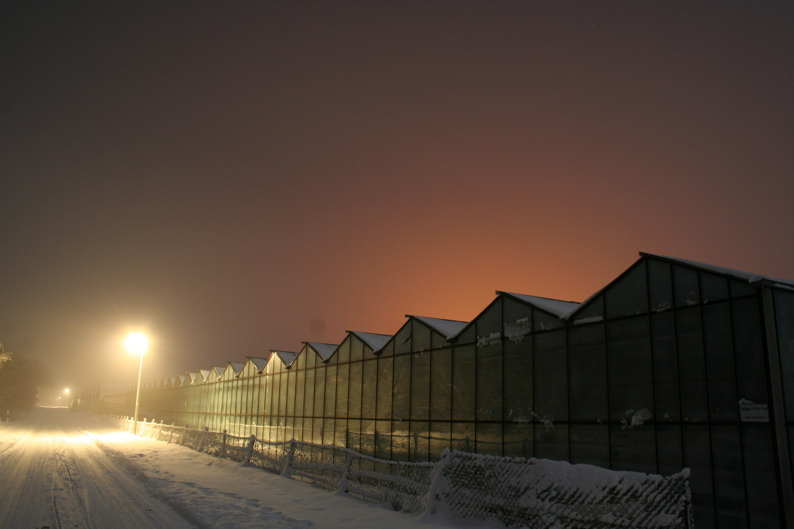 Strasse bei Nacht