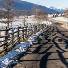 Straße bei Pfalzen - Südtirol-Italien 