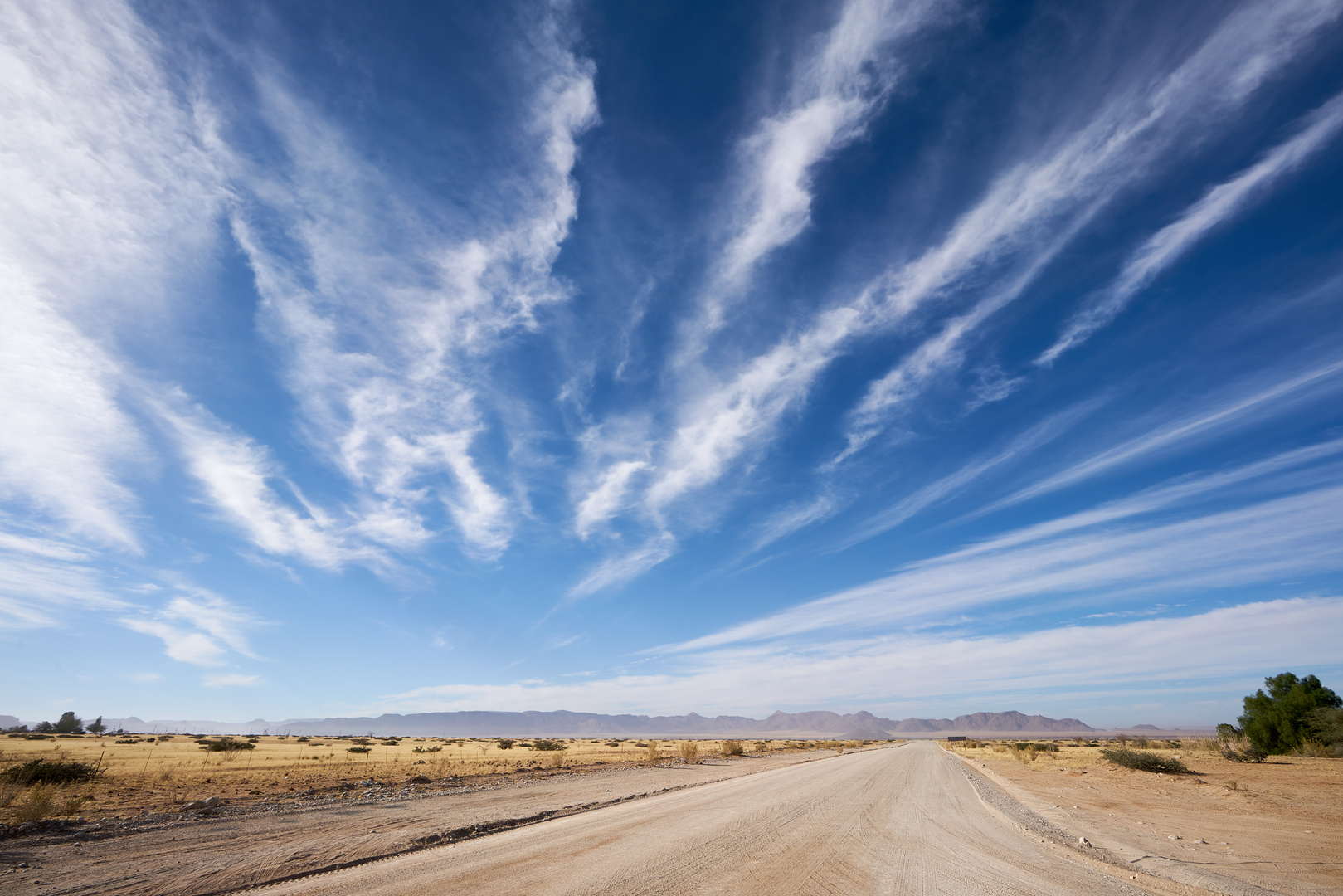 Straße bei Solitaire, Namibia