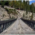 Strasse beim Karakorum Highway