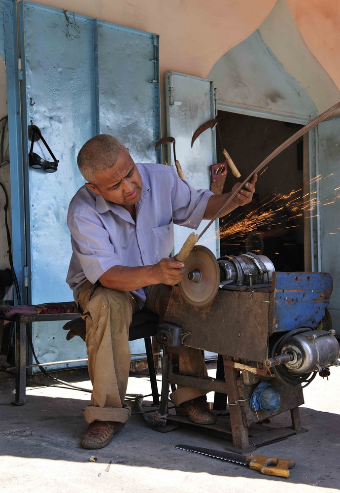 Straße der Handwerker in Andijan