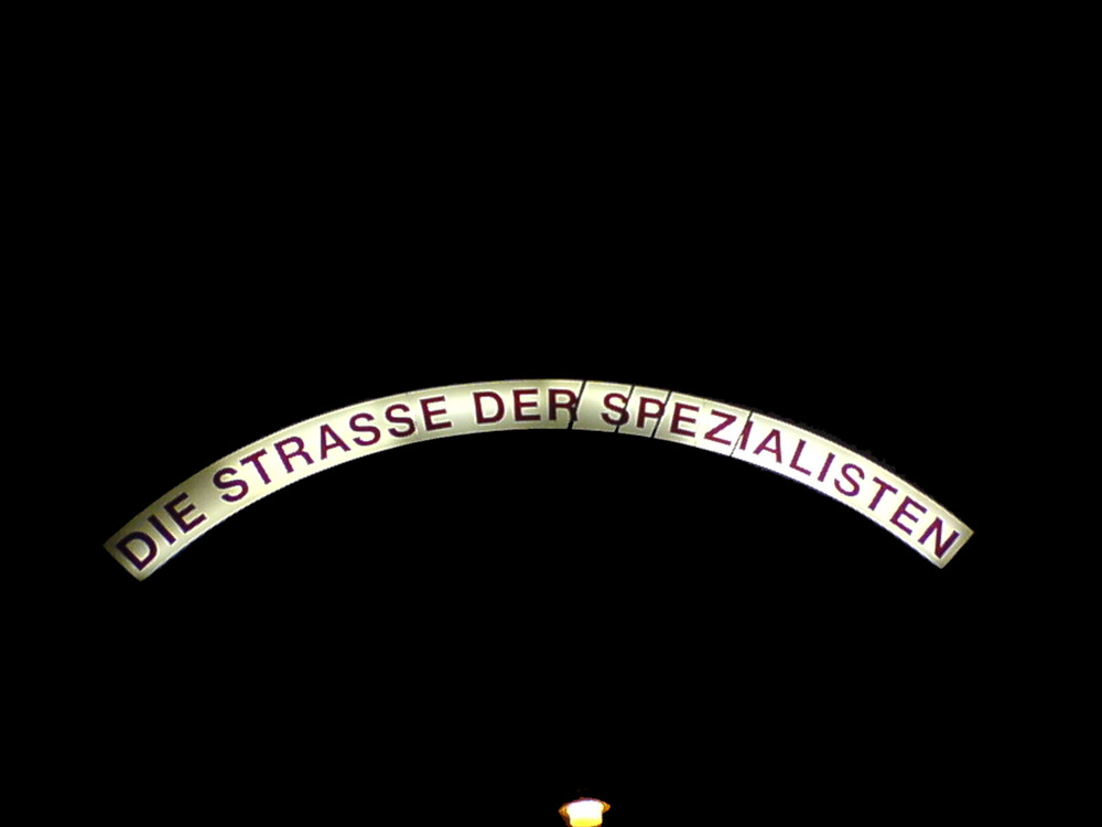 Straße der Spezialisten