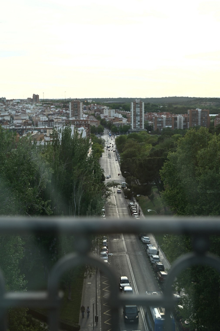 Straße durch Glass