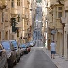 Straße durch Valetta