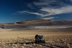 Straße im argentinischen Hochland, Provinz Salta