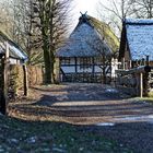 Straße im Freilichtmuseum Detmold