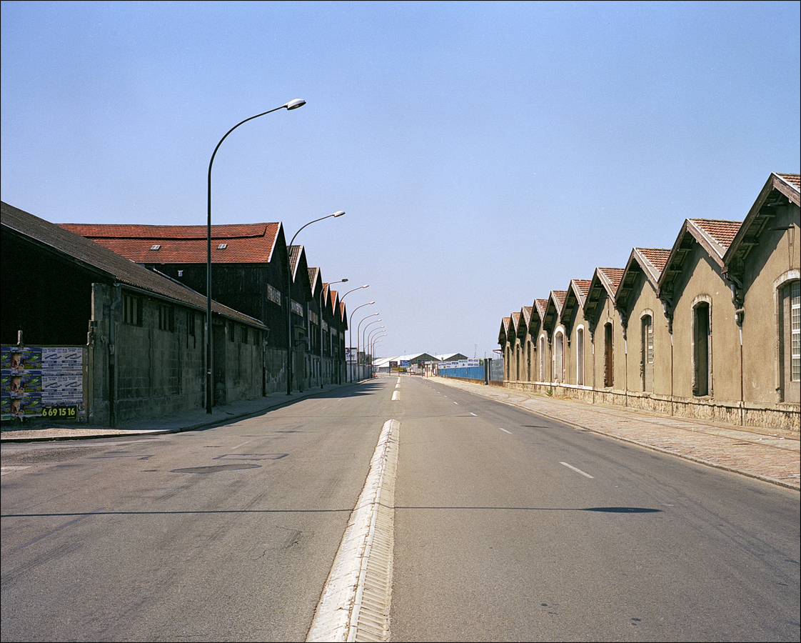 Straße im Hafen