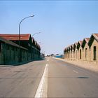 Straße im Hafen