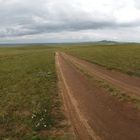 Strasse im Khenti Aimag.