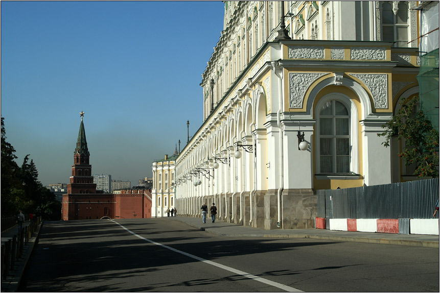 Straße im Kreml