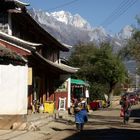 Straße im Naxi-Dorf