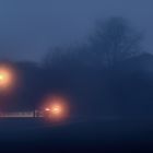 Strasse im Nebel