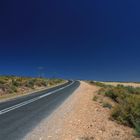 Straße im Nirgendwo in Südafrika