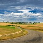 Strasse im Schweizer Jura