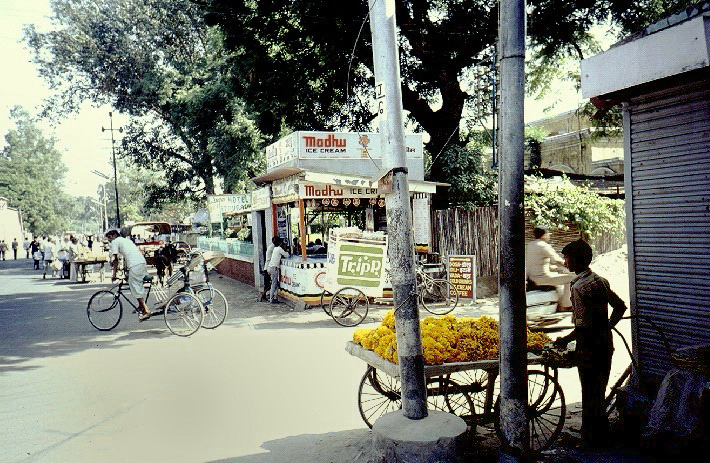 Strasse in Agra - Indien