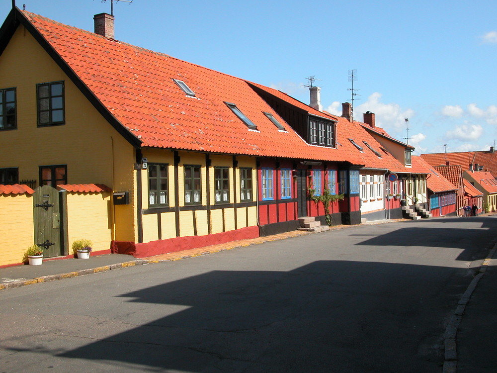 Straße in Allinge