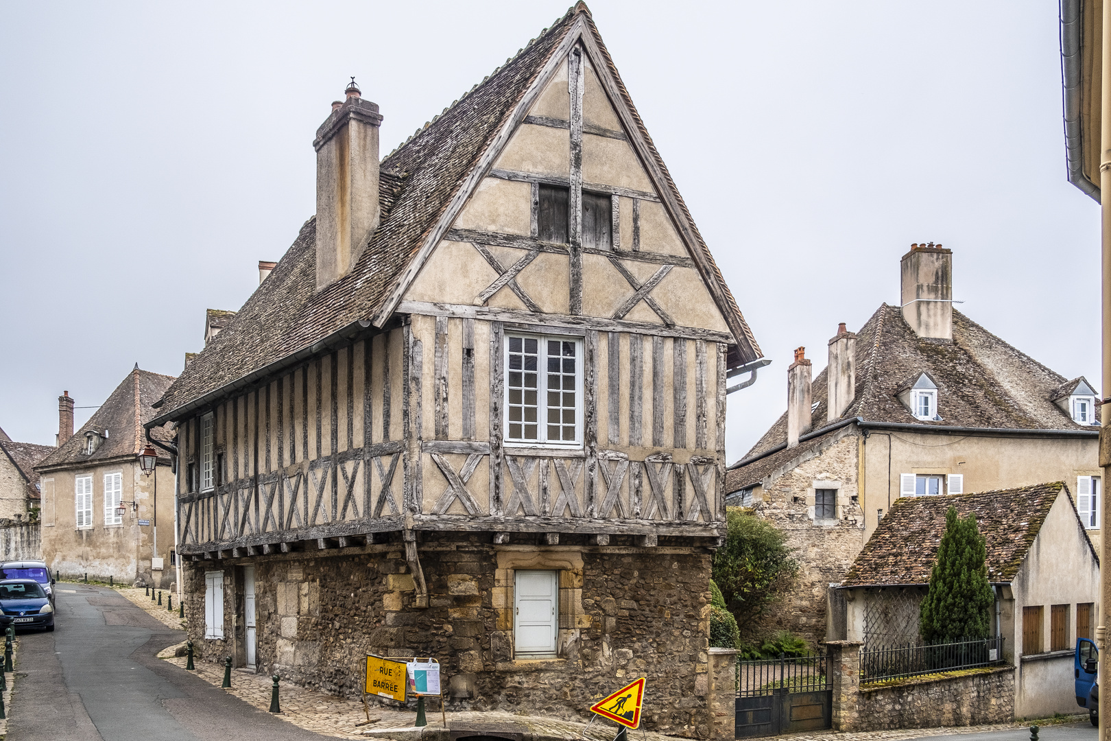 Strasse in Autun I.