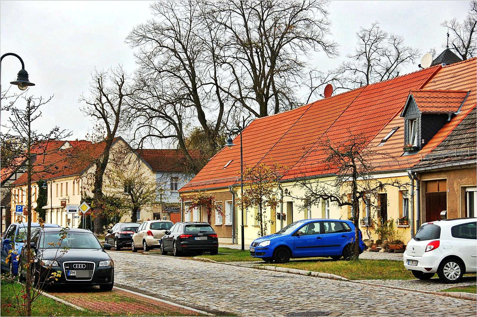 Straße in Brandenburg