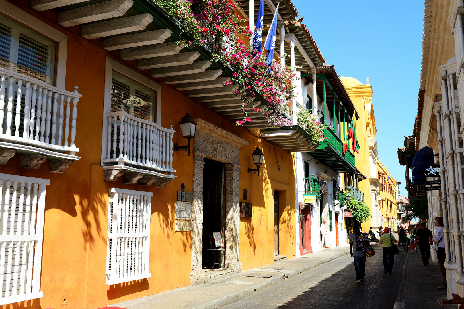 Straße in Cartagena 2