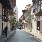 Strasse in Cartagena