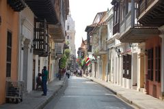 Strasse in Cartagena
