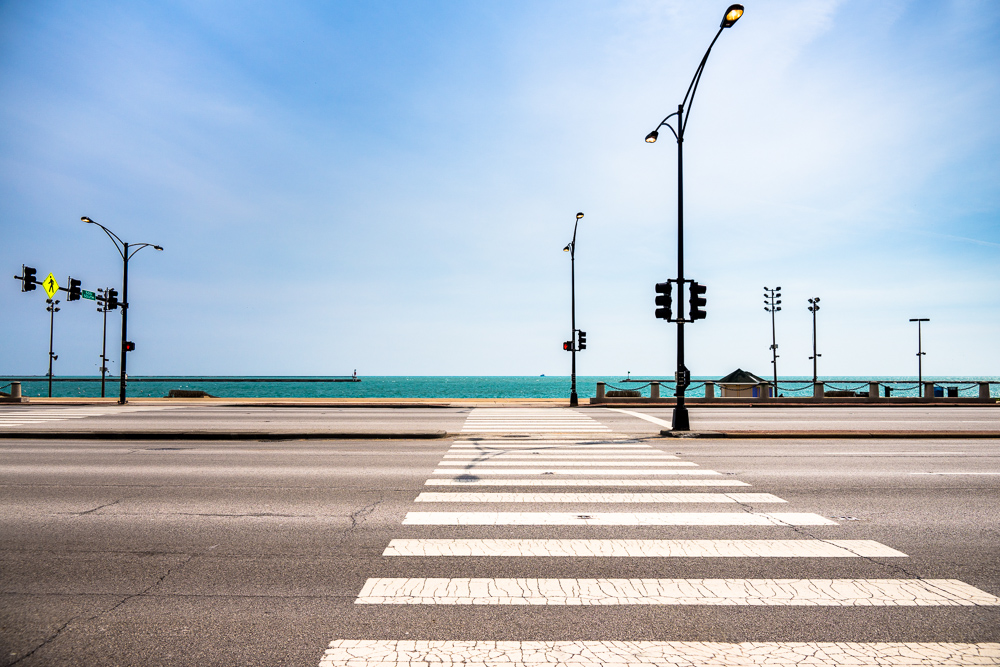 Straße in Chicago