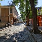 Straße in der Altstadt, Plovdiv, Bulgarien