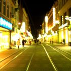 Straße in der Nacht