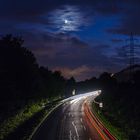 Straße in der Nacht