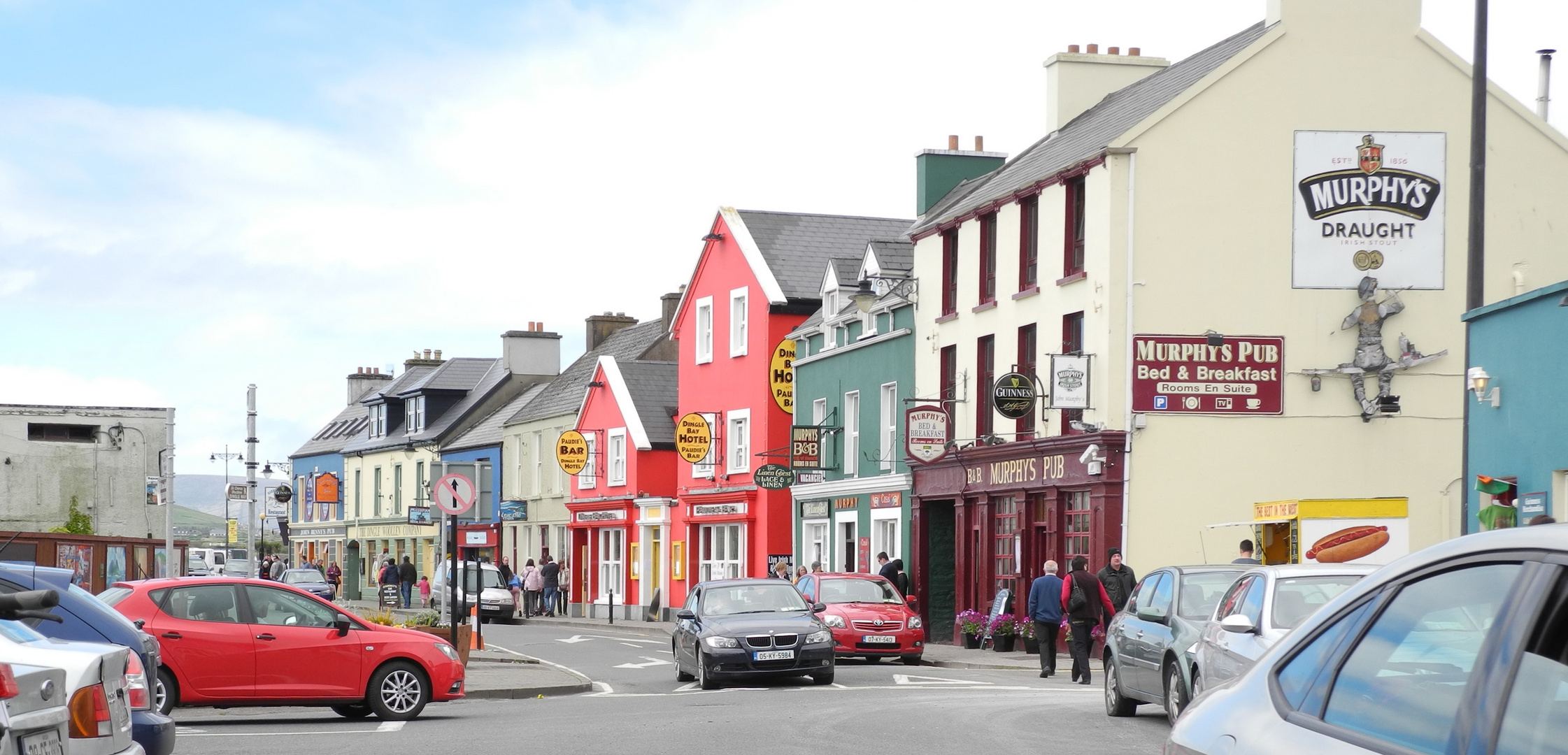 Straße in Dingle...