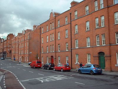 Straße in Dublin