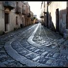 Strasse in Erice